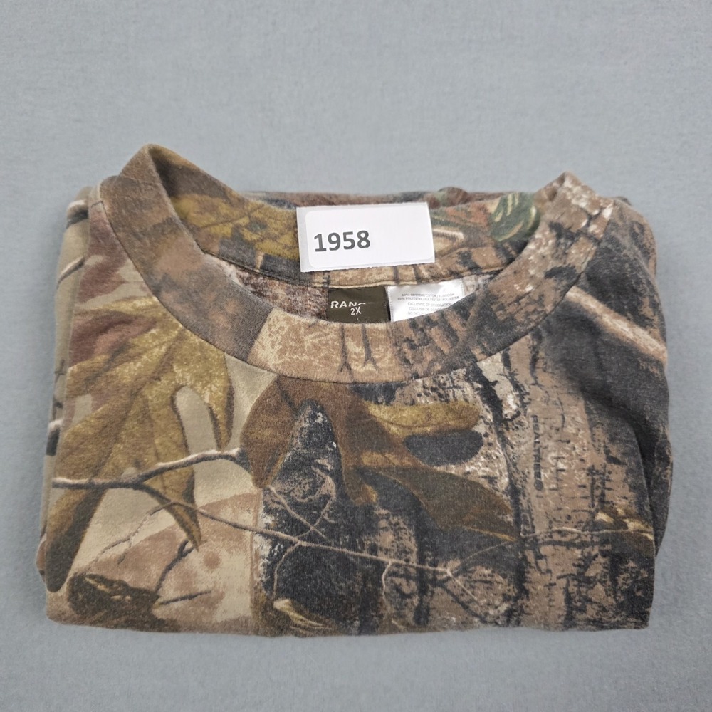 Ranger Men's 2XL Realtree Camo Long Sleeve‎ Hunting Shirt Woodland Pattern 2X - Picture 10 of 10